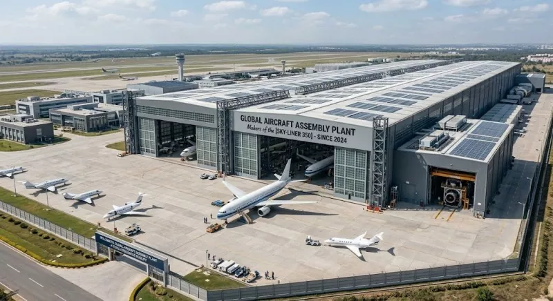 ¿Cómo puede la construcción de un taller de fabricación de aviones con estructura de acero reducir su consumo de energía operativo?