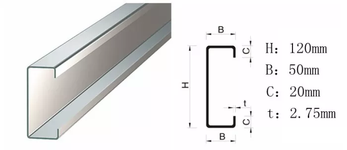 En la construcción de almacenes de acero con estructura de pórtico, ¿debería utilizarse acero en forma de C o acero en forma de Z como correas? En la construcción de almacenes de acero con estructura de pórtico, ¿debería utilizarse acero en forma de C o acero en forma de Z como correas?