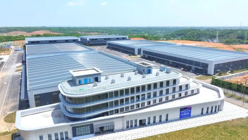 Construcción de acero del almacén de la fábrica de automóviles