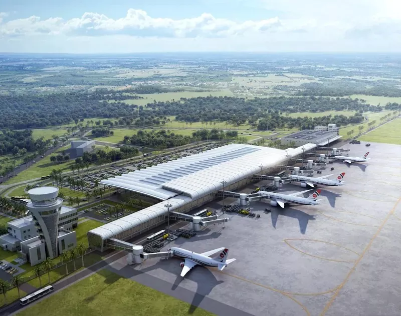Terminal económico de estructura de acero modular