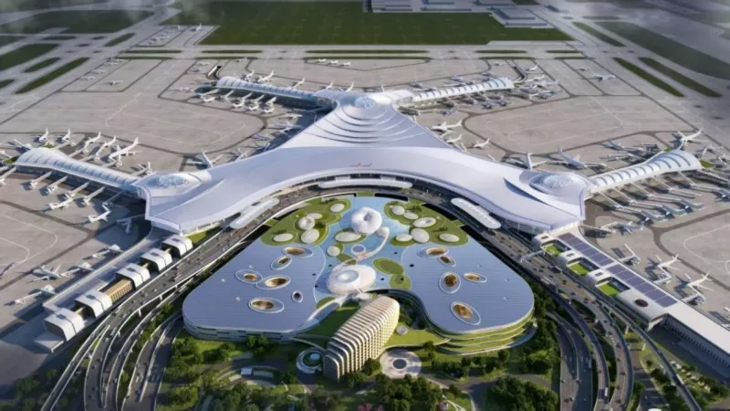 Edificio terminal prefabricado ecológico