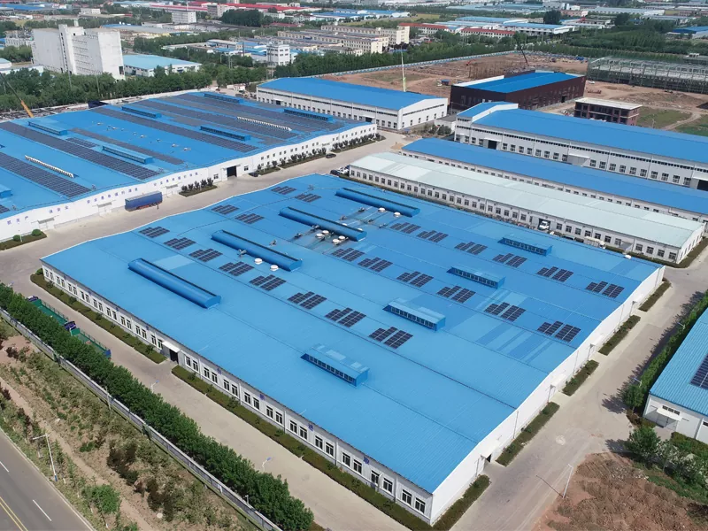 Steel frame building