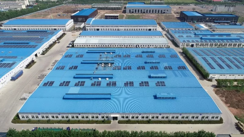 Steel Frame Garment Factory Construction