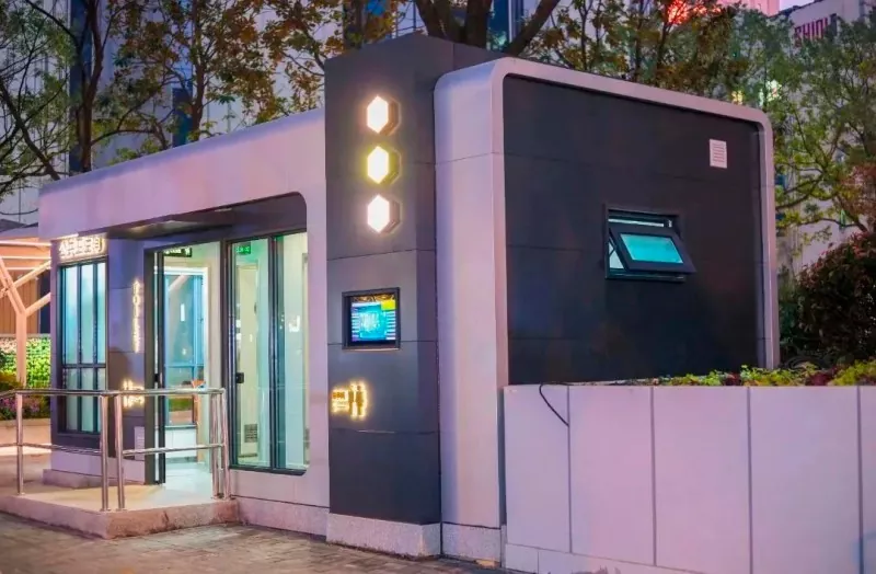 Prefabricated Steel Public Restroom