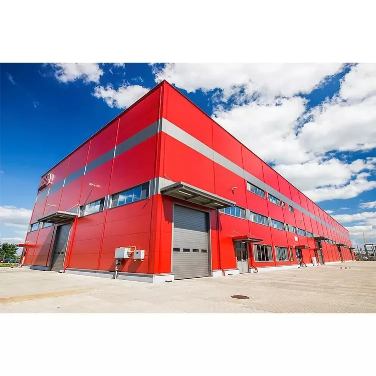Almacén de estructura de acero de varios pisos