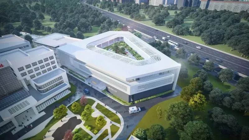 Edificio de acero prefabricado del centro médico