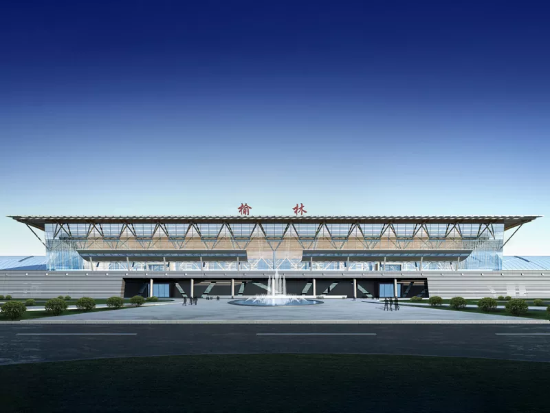 Terminales de aeropuerto prefabricadas de acero