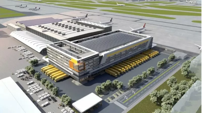 Terminal de acero ensamblada y de construcción rápida
