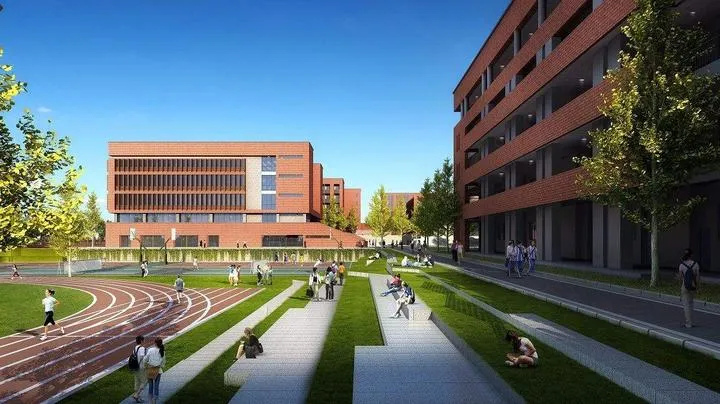 Escuela de aislamiento acústico Construcción de acero Escuela de aislamiento acústico Construcción de acero