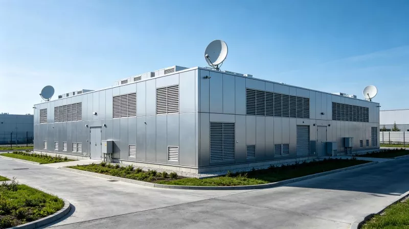 Centro de datos de construcción de acero