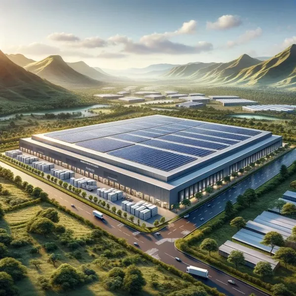 Almacén Integrado Fotovoltaico de Acero