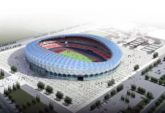 Campo de fútbol de acero Arquitectura metálica