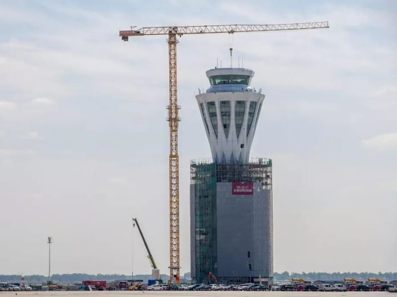 Torre de control del aeropuerto de estructura de acero Torre de control del aeropuerto de estructura de acero