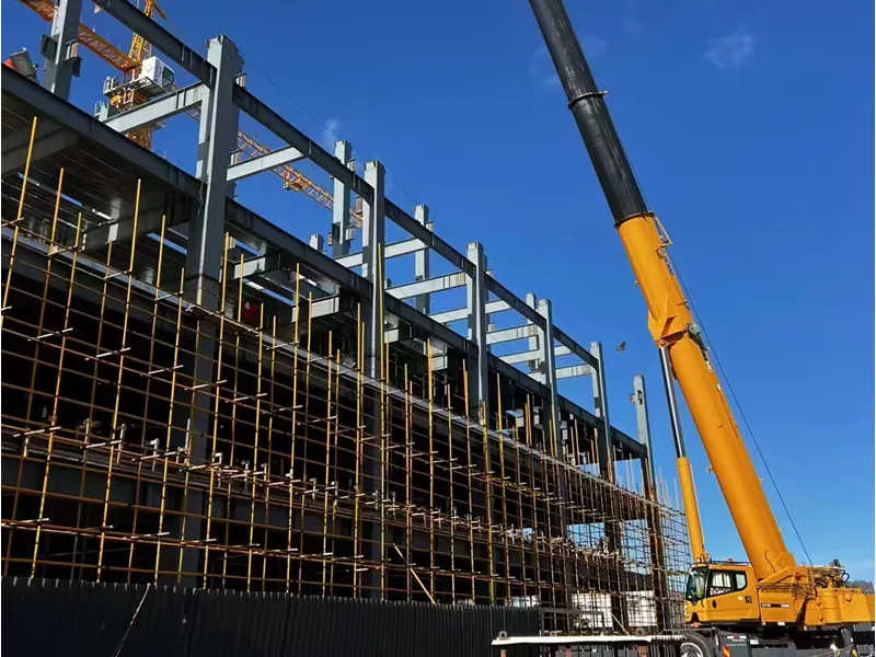 Edificio de estructura de acero para hospital
