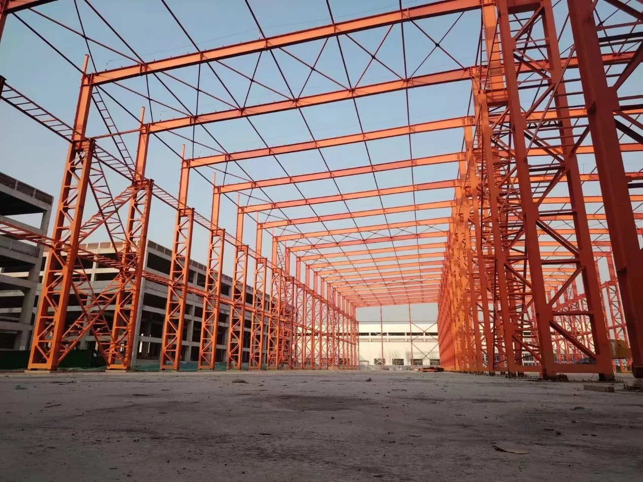 Hangar de estructura de acero
